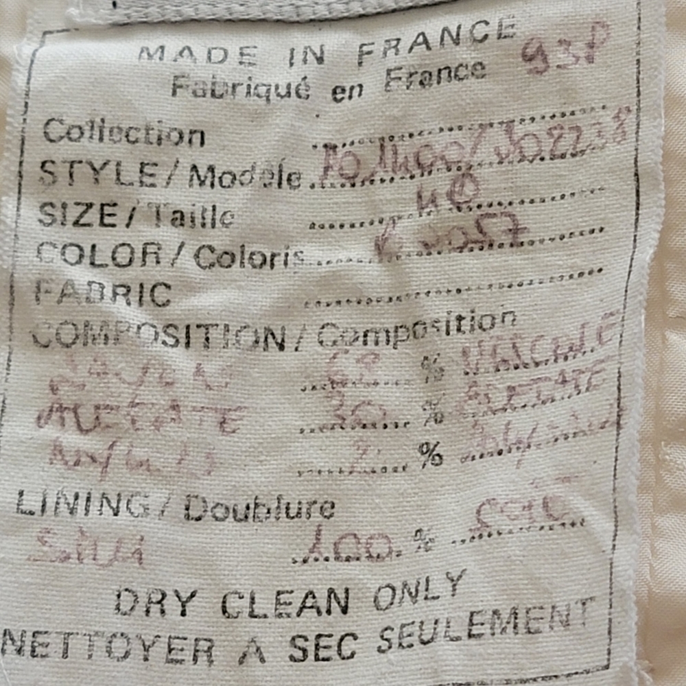 🔥SOLD🔥CHANEL | White Iconic Vntg Runway Spring 1993 White/ Black Corset Cami T - Picture 15 of 16